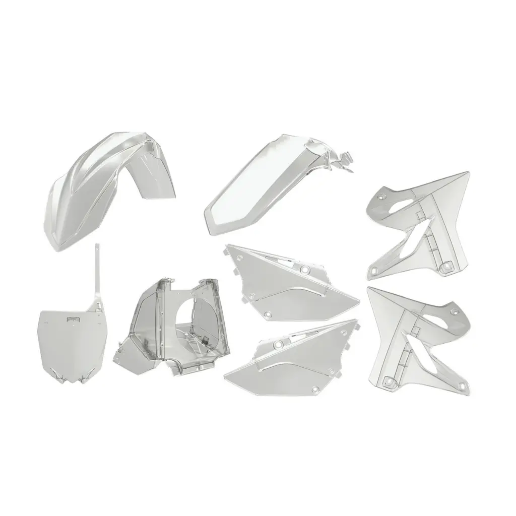 POLISPORT MX RESTYLING KIT YAM YZ125/250 02-21 CLEAR