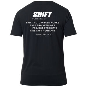 Shift Ride Fast Tee Black Vintage - Image 2