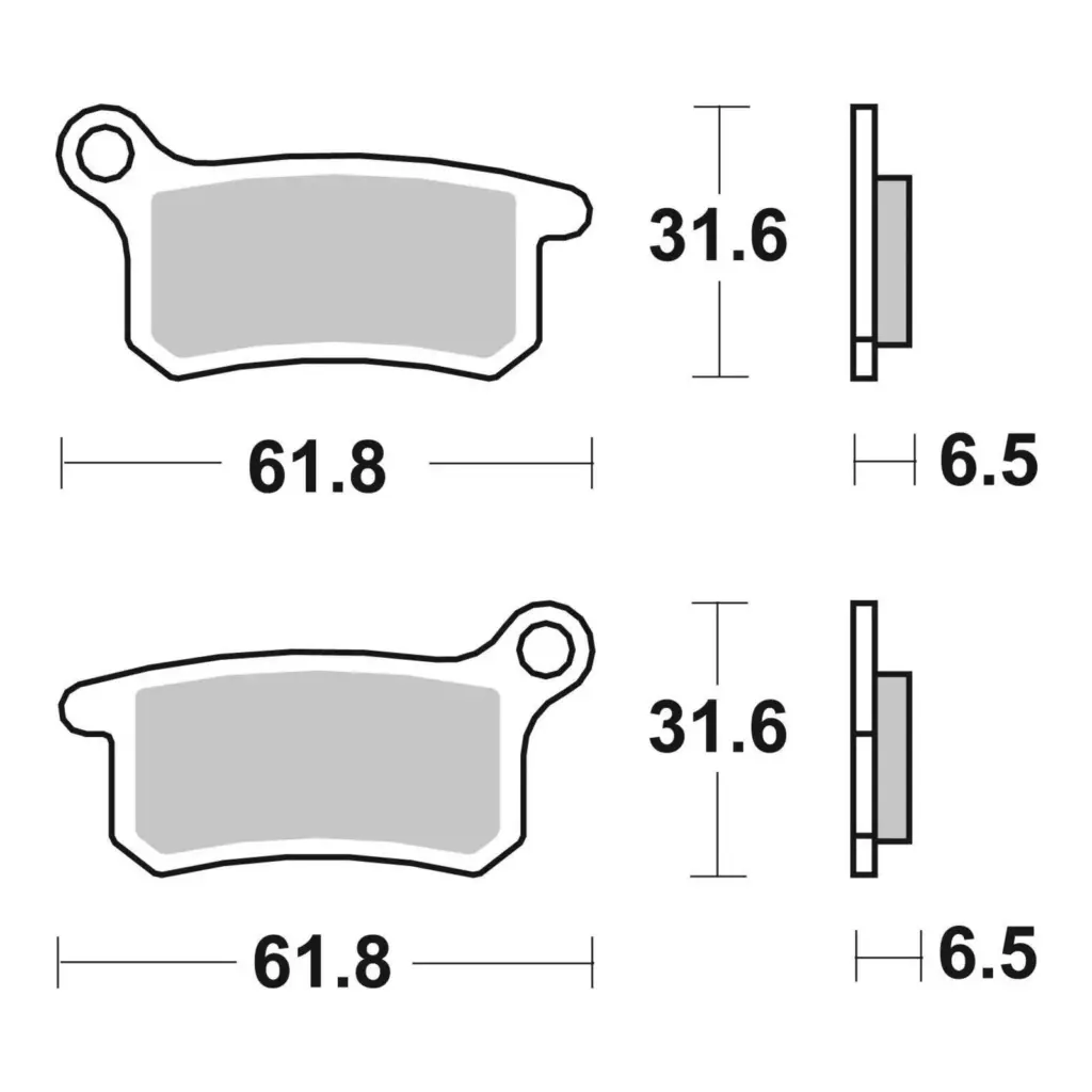 Brembo Brake Pad - Offroad Race