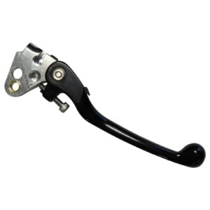 WHITES FOLDING CLUTCH LEVER WR250/450F 03-06 BLK - Image 2