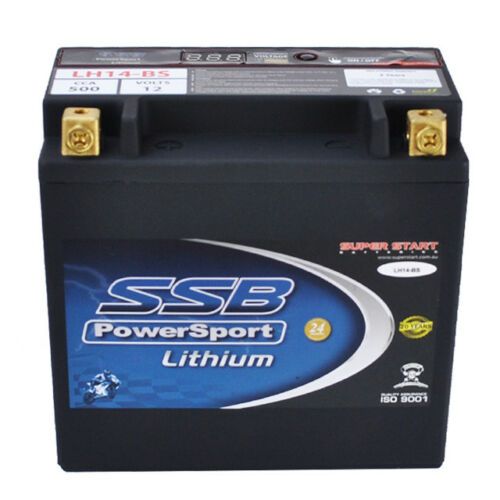MOTORCYCLE AND POWERSPORTS BATTERY LITHIUM ION 12V 420CCA BY SSB LIGHTWEIGHT LITHIUM ION PHOSPHATE - Image 1