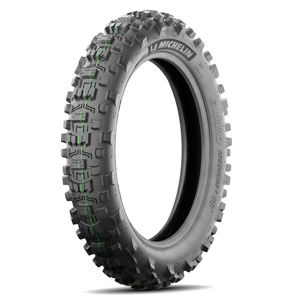 120/90-18 Bias 65R Enduro Medium 2 Tyre TT Rear Michelin - Image 1