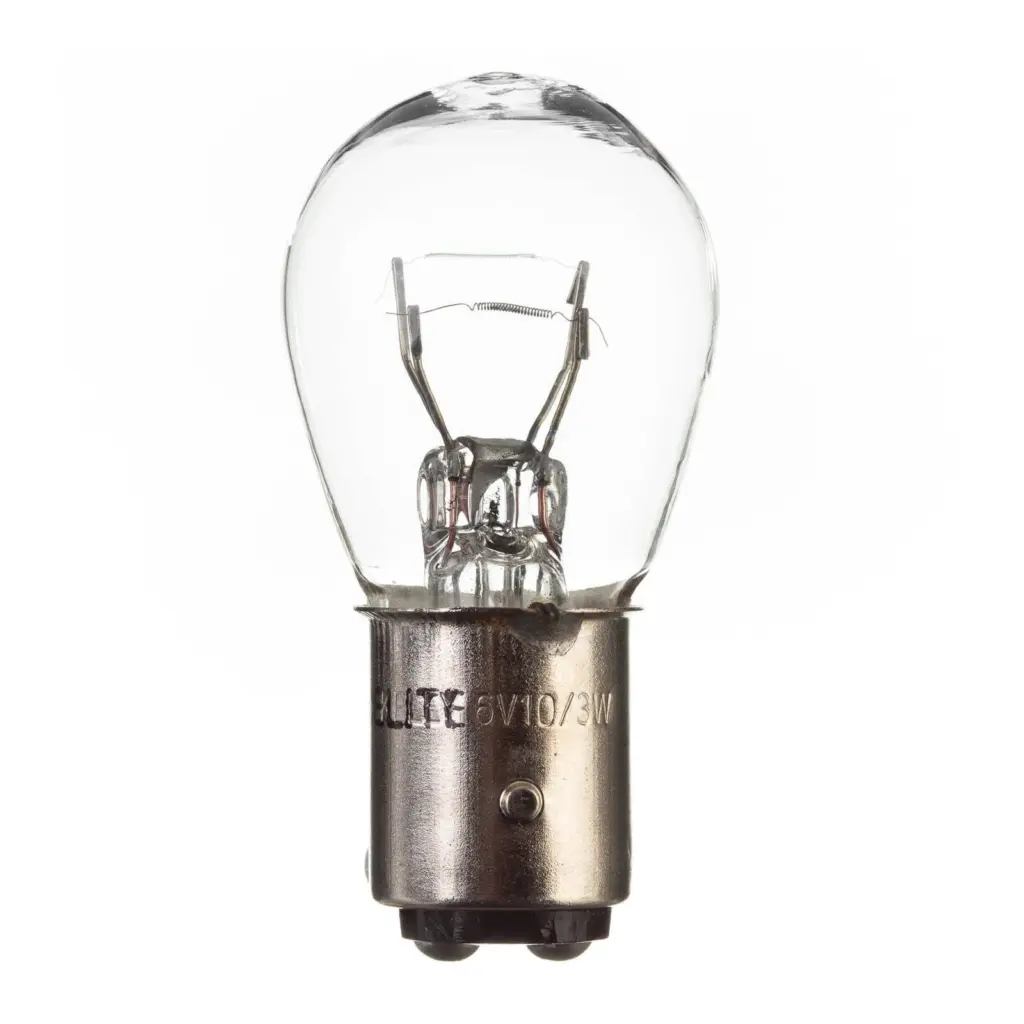 BULBS 6V 10/3W S25 Stop/Tail Bayonet (A4854)