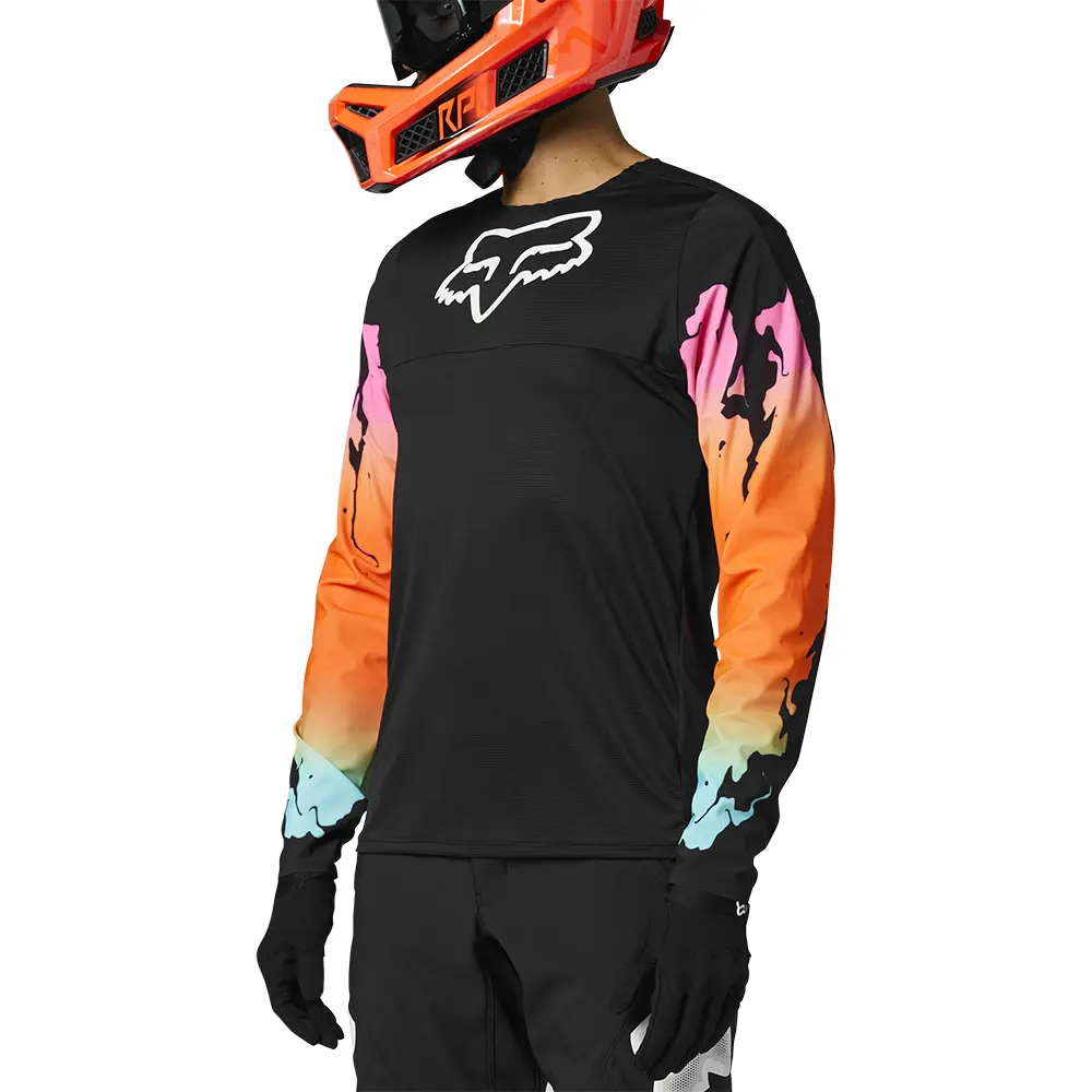 Fox Flexair Pyre Jersey RS Black