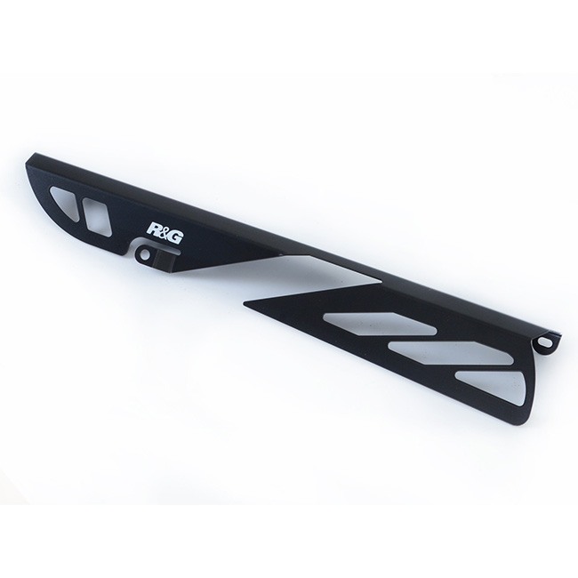Stainless Chain Guard Black Bonneville Bobber 17- R&G - Image 1
