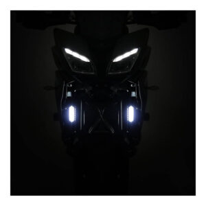 Denali DRL White Day Running Lights with Offset Mount Kit - Pair - Image 3