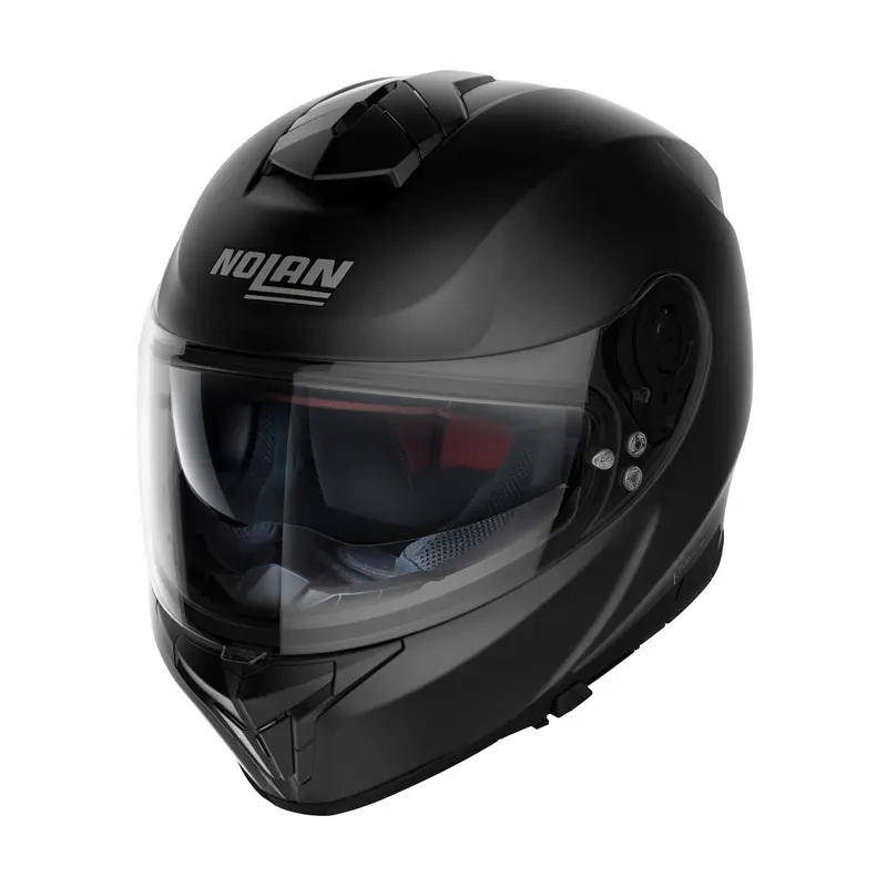 HELMET N80-8 CLASSIC N-COM FLAT BLACK MEDIUM