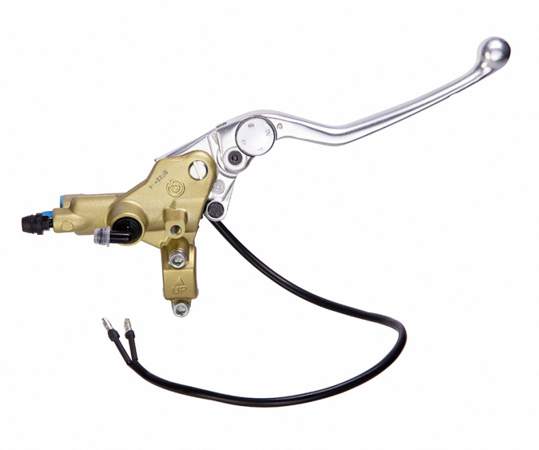 FRONT BRAKE M/CYL. PS16 REMOTE RES. GOLD - Image 1