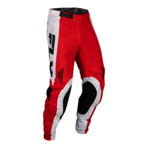 FLY Racing Lite Motocross Pants Red / White / Black - Image 1