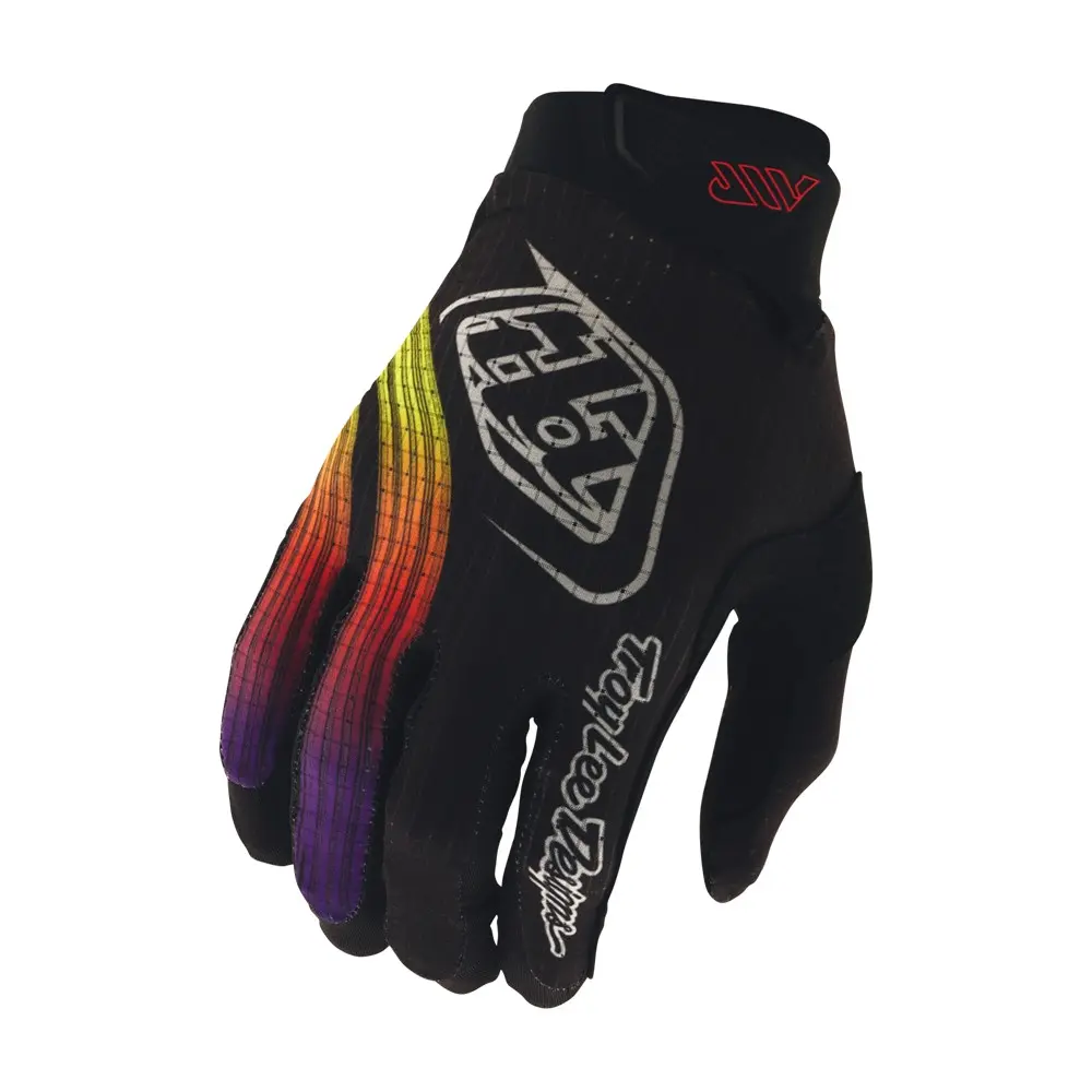 Troy Lee Designs Air Stripes Motocross Gloves Black/Multi
