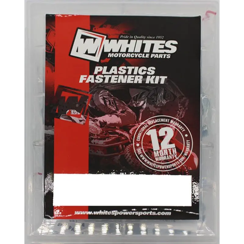 WHITES PLASTICS FASTENER KIT YAM YZ450F 10-13 RAD SHRD &