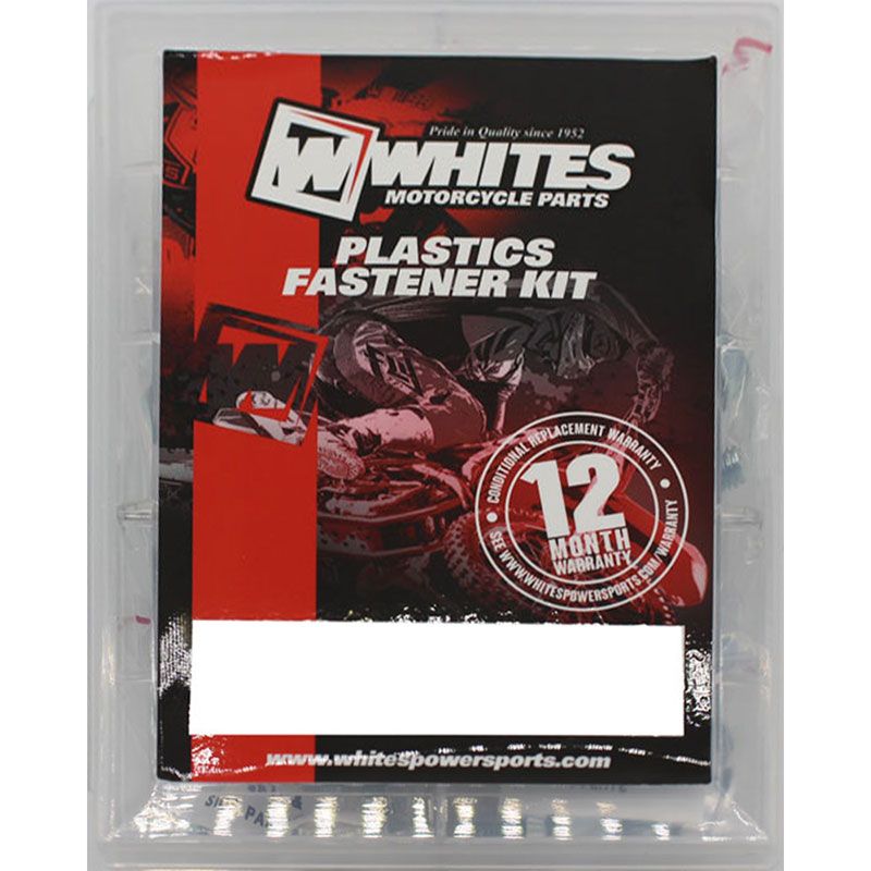 WHITES PLASTICS FASTENER KIT YAM YZ450F 10-13 RAD SHRD & - Image 1