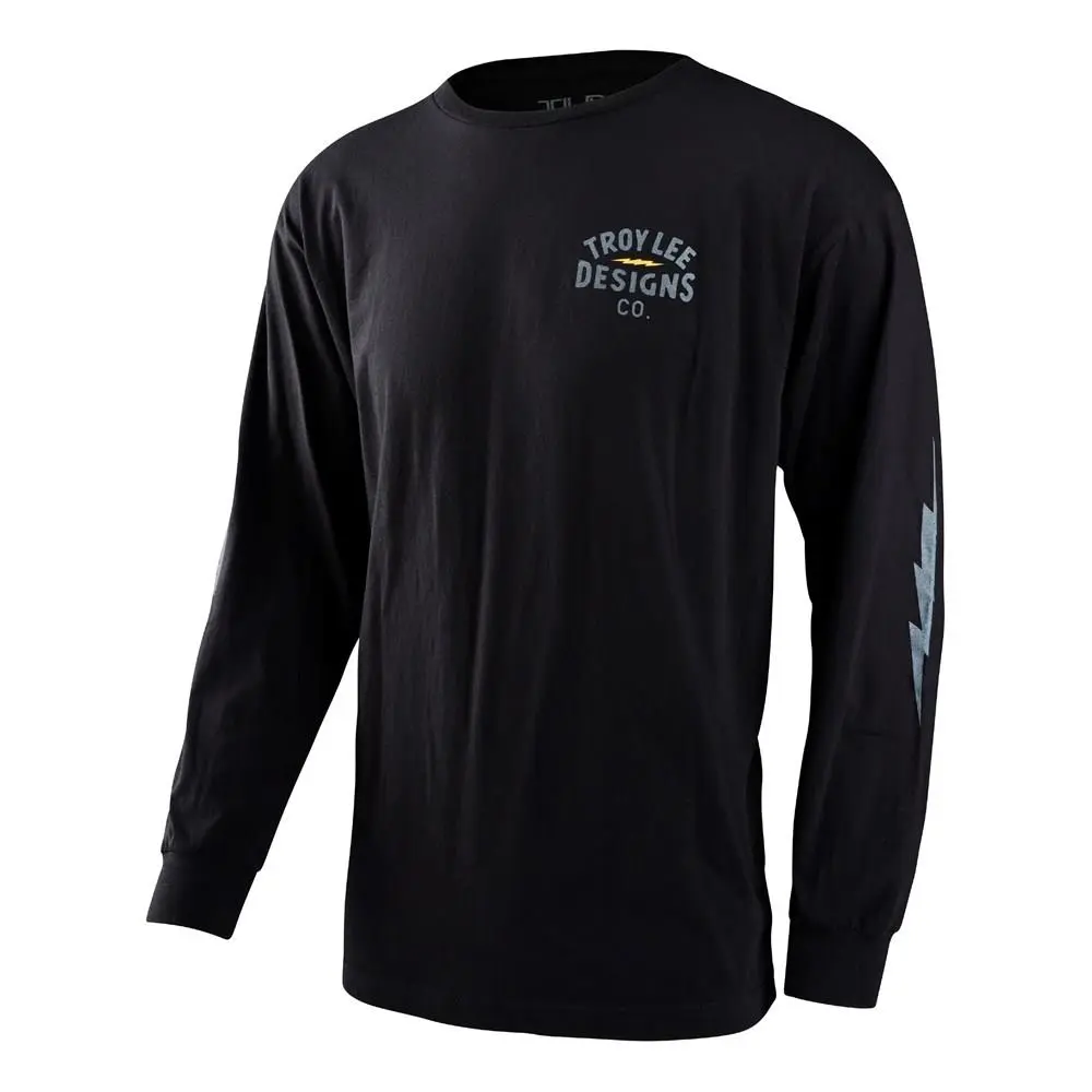 Troy Lee Designs Lightning Long Sleeve Tee Black