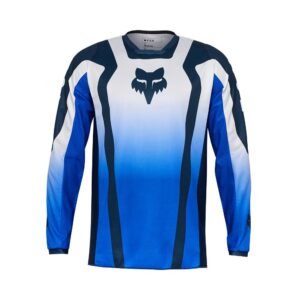 Fox 180 Lean Motocross Jersey Blue - Image 1