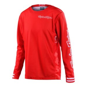Troy Lee Designs GP Mono Motocross Jersey Youth Red - Image 2