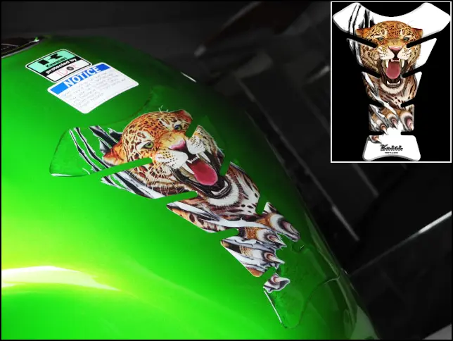 KEITI TANK PAD 3D CARBON LOOK [CARBON] NS