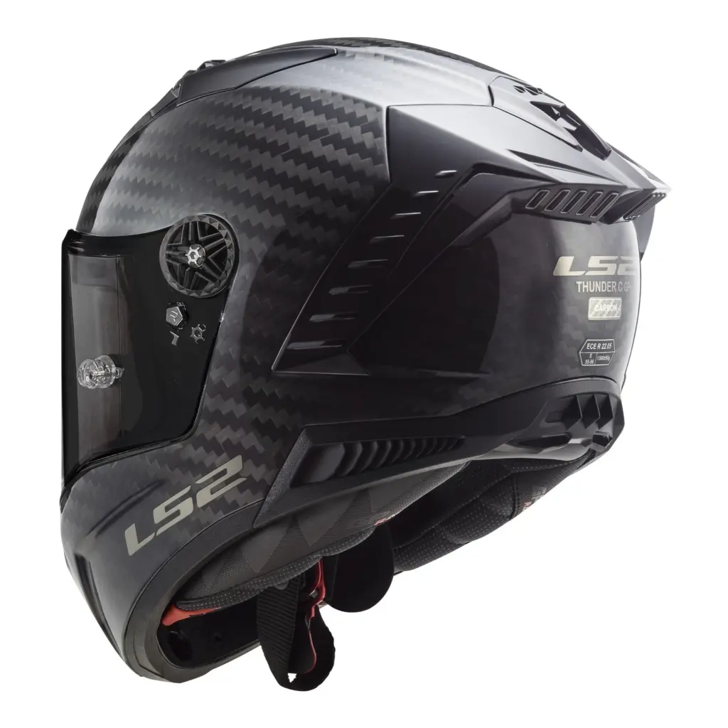 LS2 FF805C Thunder Carbon 6K Road Helmet Carbon