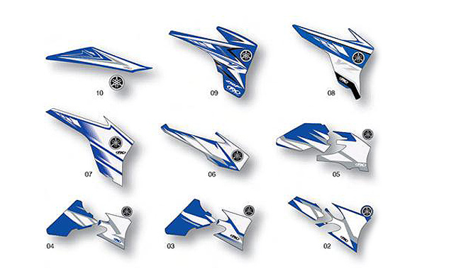 *OEM 18 YZ450F 2018 Tank/Shrouds FX                        [] - Image 16