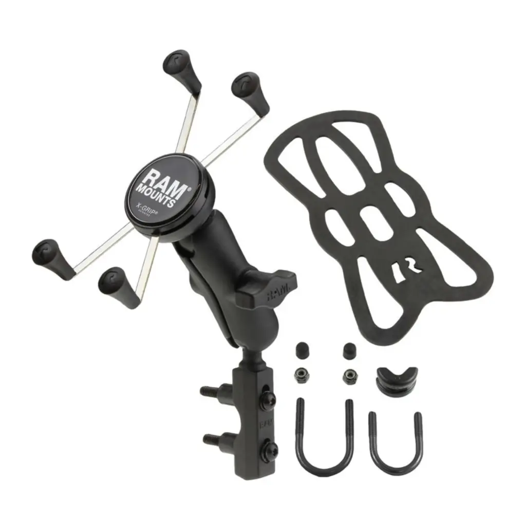 Ram X-Grip Large Phone Mount With Brake/Clutch Reservoir Base