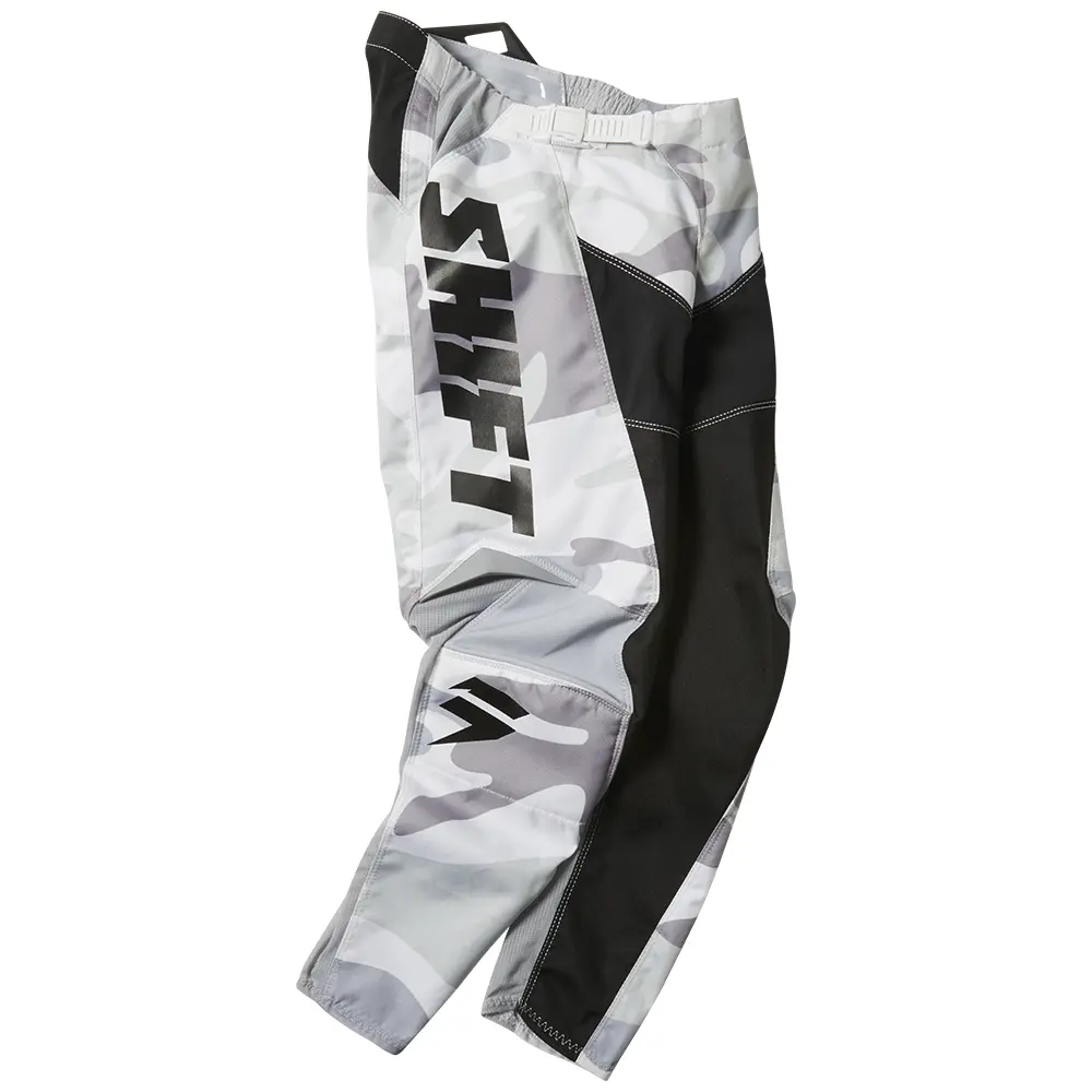 Motocross Pants Shift White Label Youth Black Camo