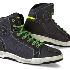 KANSAS FABRIC/LEATHER URBAN BOOTS ANTHRACITE 44 - Image 4