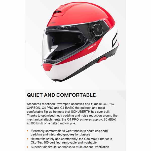 #SCHUBERTH C4 PRO GLS SILVER M - Image 1