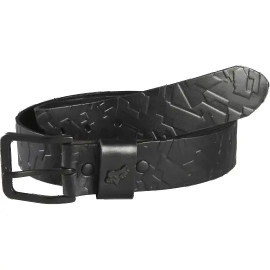 X-FACTOR LEATHER BELT [BLACK]