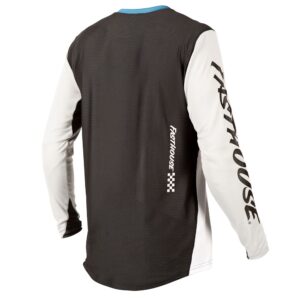 Fasthouse Alloy Kilo Long Sleeve Jersey Slate/White - Image 2