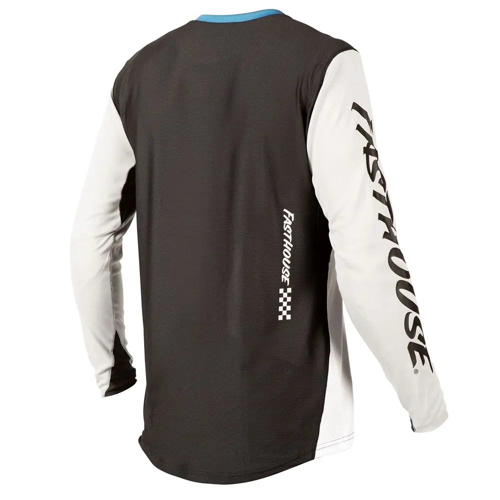 Fasthouse Alloy Kilo Long Sleeve Jersey Slate/White