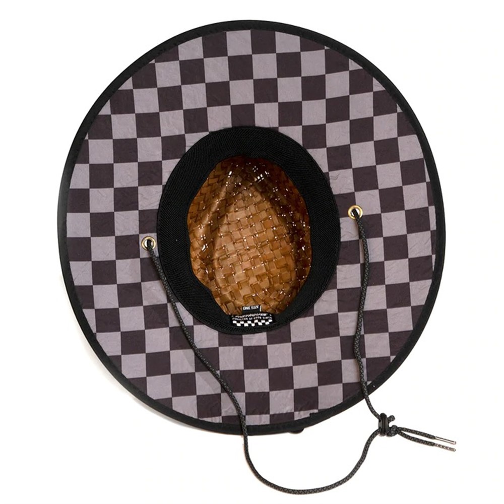 Fasthouse Brigade Straw Hat Dark Brown - One Size - Image 2