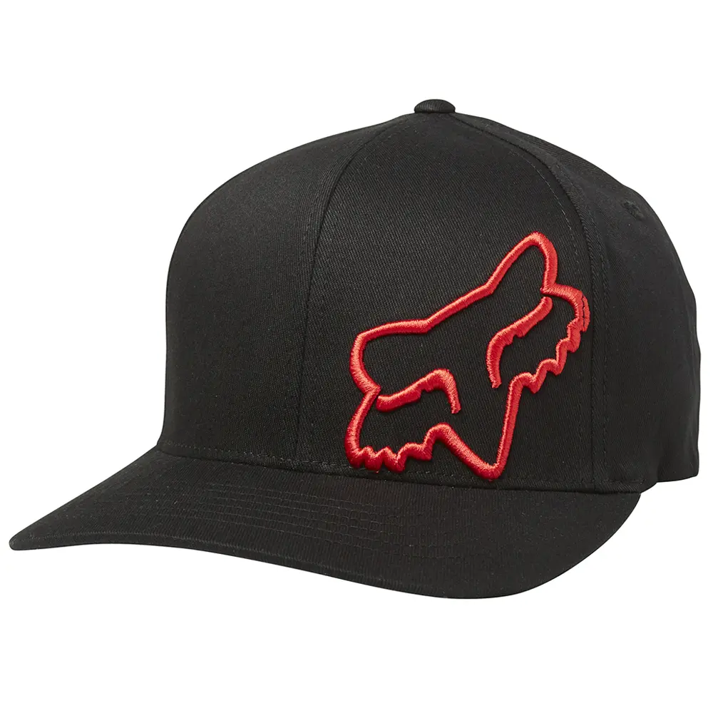 FLEX 45 FLEXFIT HAT [BLACK/RD] XXL