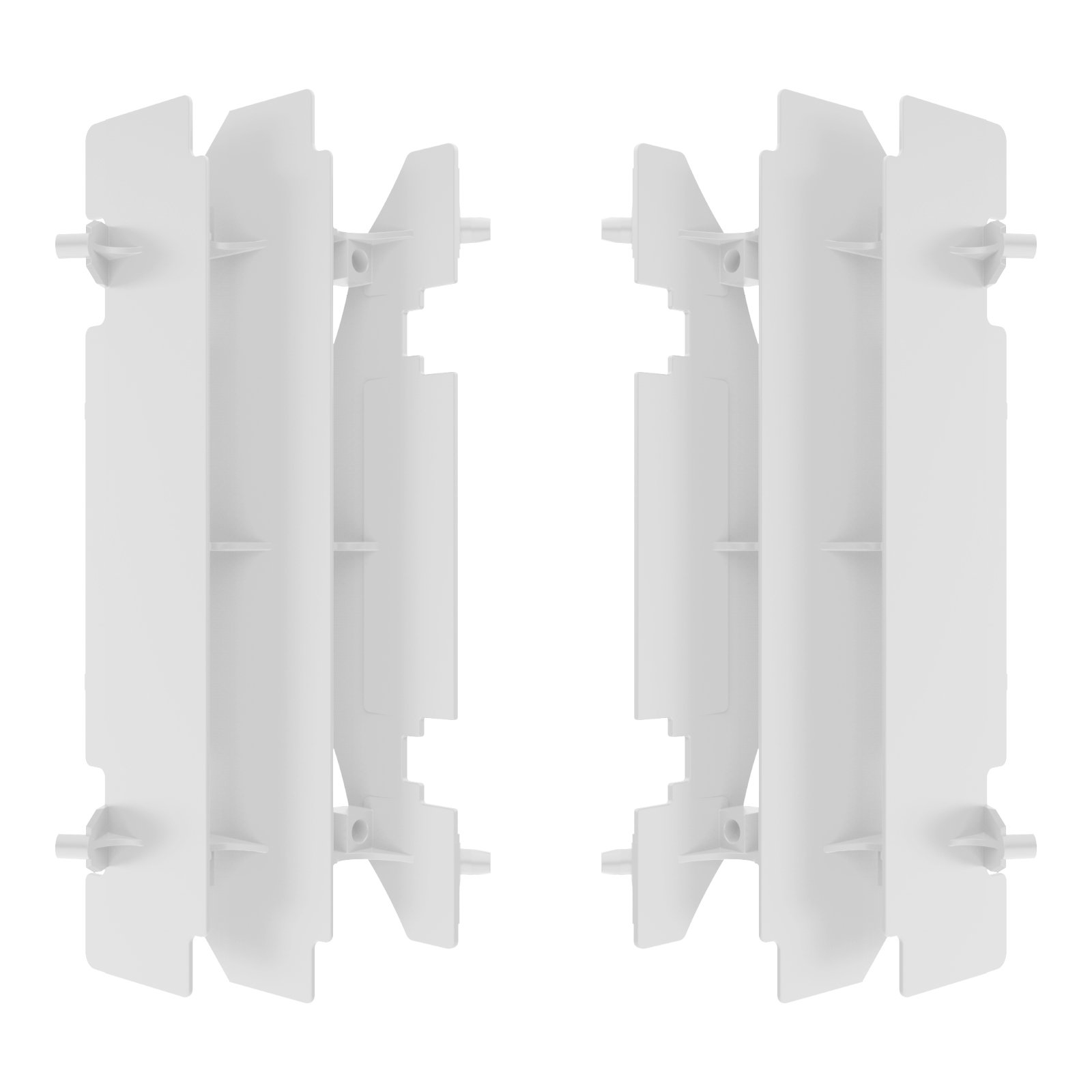 RADIATOR LOUVERS SUZ RM125 / RM250 / DRZ400 - BLK - Image 1