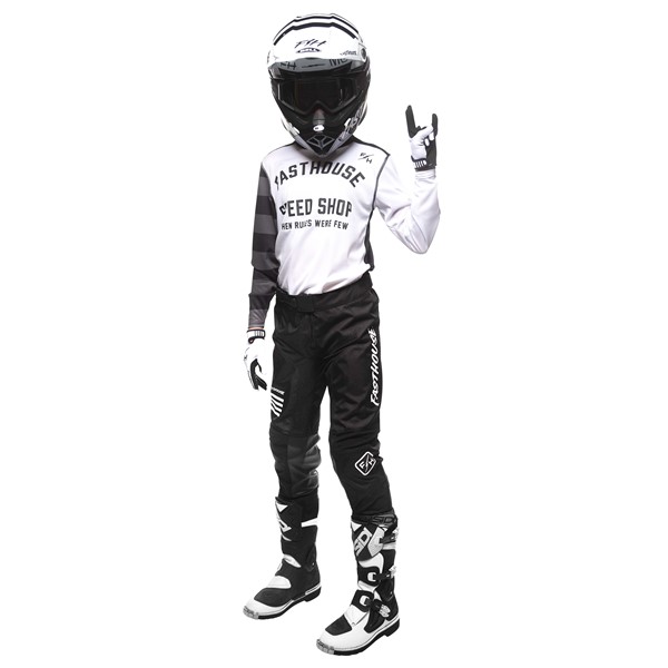 Fasthouse Carbon Eternal Motocross Pants Youth Black - Image 5