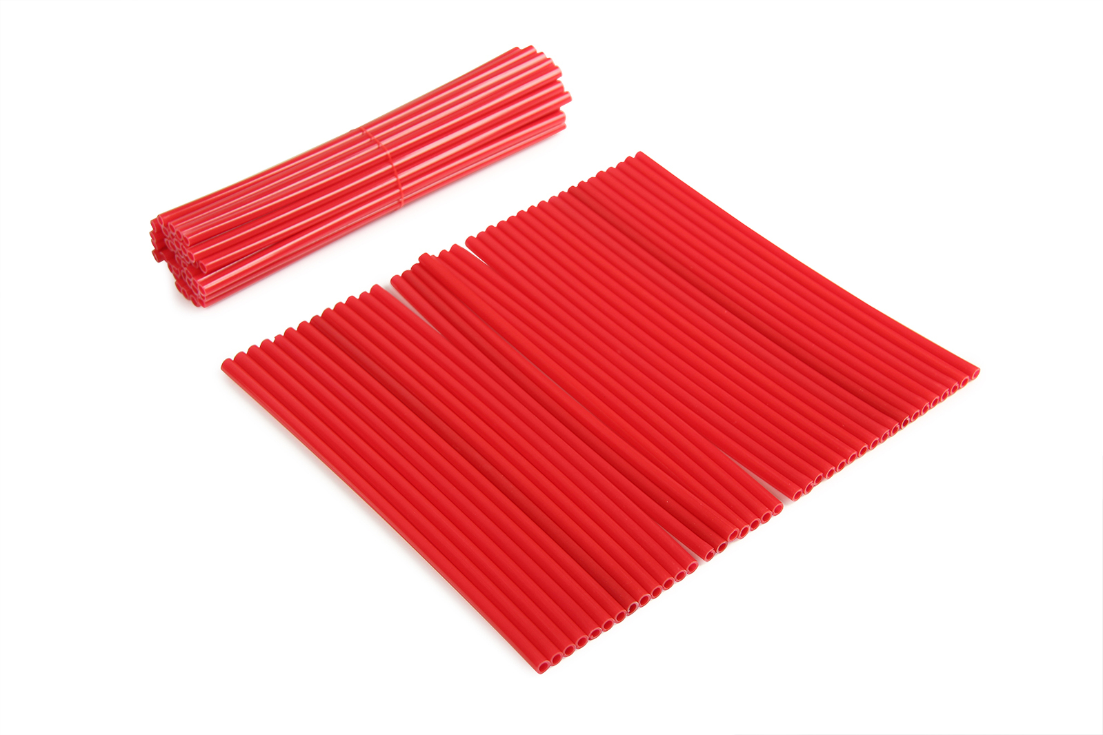 SPOKE WRAP SET FRONT AND REAR RHK RED - Image 1