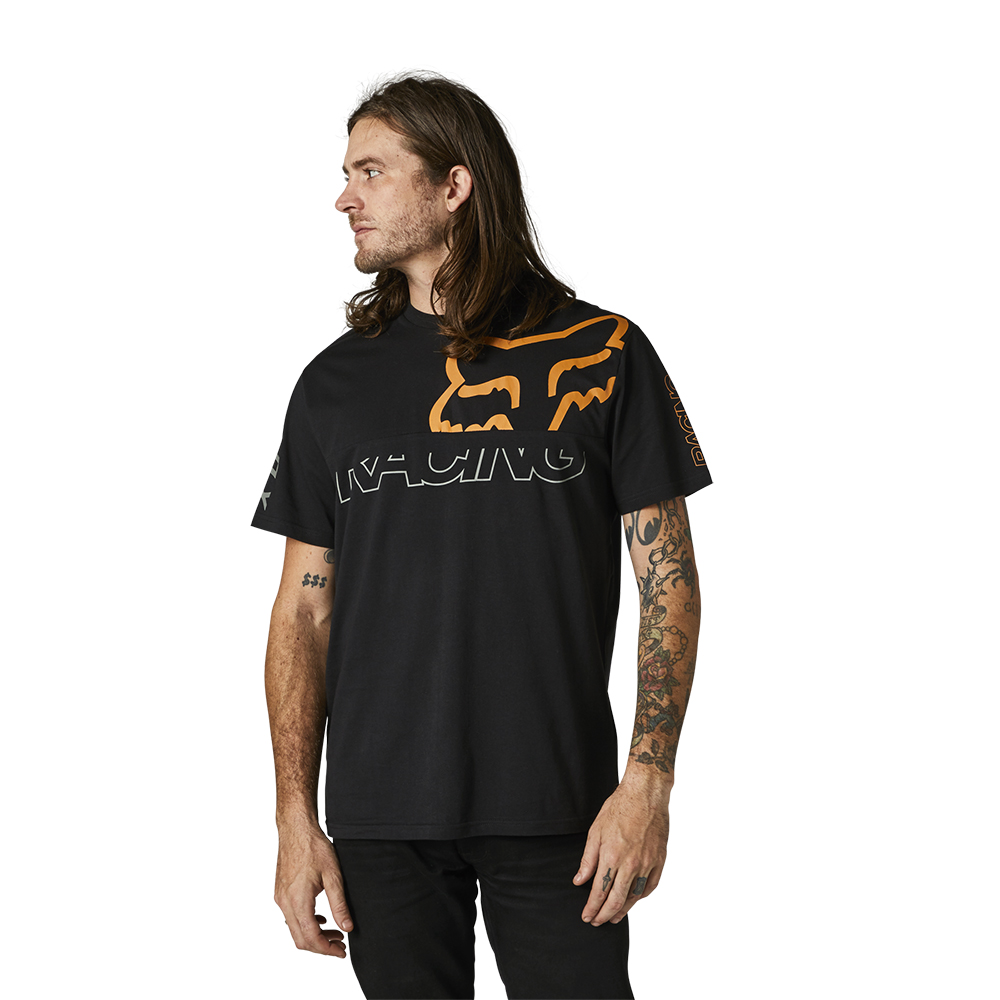 Fox Skew Crew Black Tee - Image 3