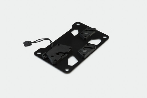 ADAPTER PLATE LEFT FOR SW MOTECH SYS BAG 10 LITRE BLACK - Image 1