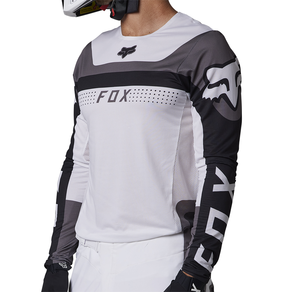 Fox Flexair Efekt Motocross Jeresy Black/White - Image 2