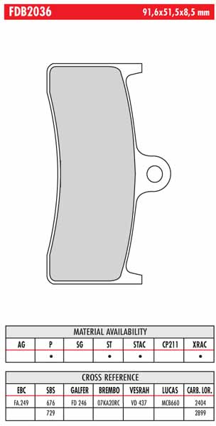 FERODO BRAKE BPADS - Image 83