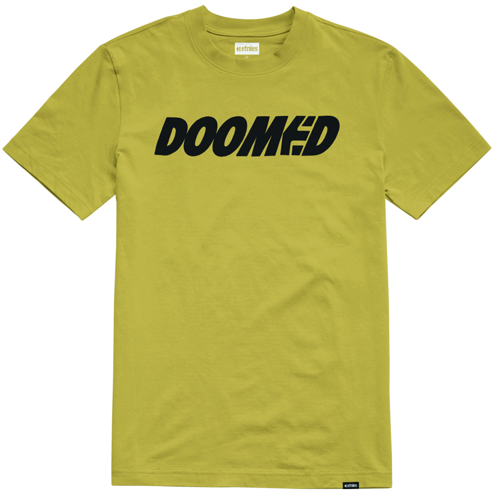 Etnies Doomed Tee Mustard - Image 1