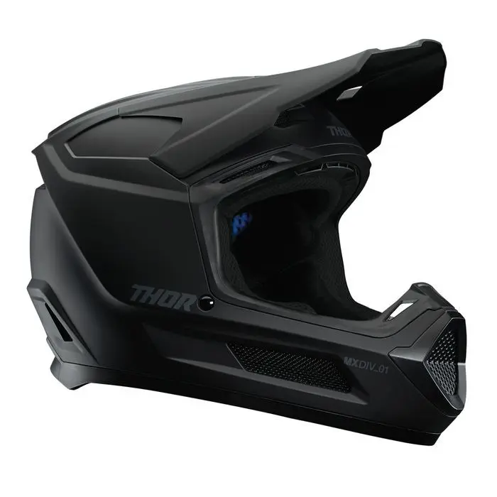 Thor Fleet Motocross Helmet Youth Blackout Matte