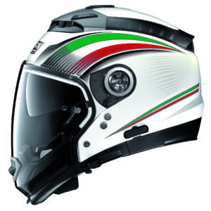 ** HELMET N44 ITALY N-COM WHITE/RED/GREEN SMALL - SALE - Image 2