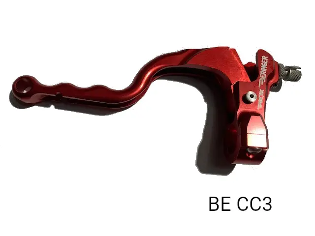 BERINGER CLUTCH LEVER ASSY - RACING - RED