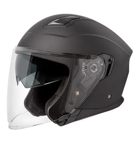 Rjays Navona 3 Open Face Helmet Matte Black
