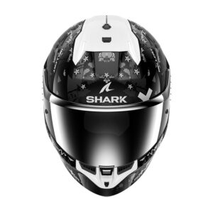 Shark Skwal i3 Hellcat Road Helmet Black/Chrome/Silver - Image 3