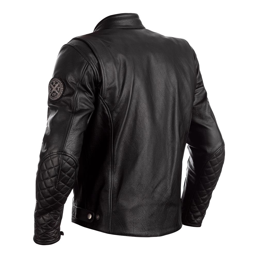 RST Matlock CE Leather Road Jacket Black - Image 2