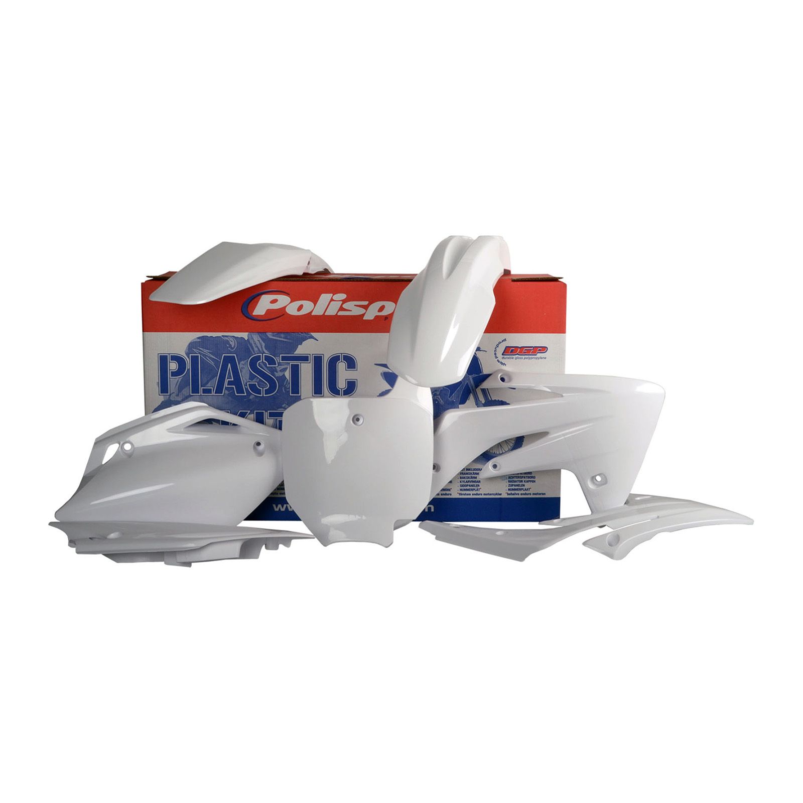 POLISPORT MX KIT HON CRF150R 07-21 WHITE - Image 1