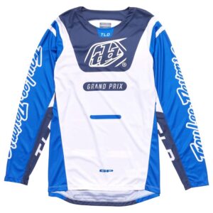 Troy Lee Designs GP Pro Blends Motocross Jersey White/Blue - Image 1
