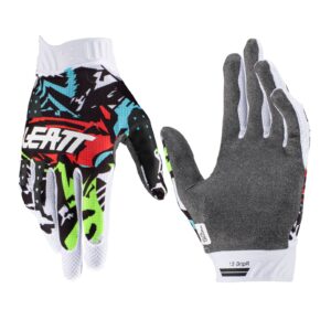 Leatt Moto 1.5 Motocros Glove Youth Zebra - Image 1