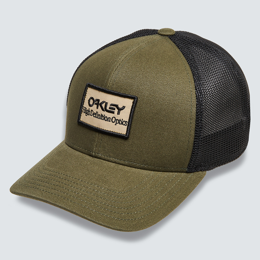 Oakley B1B HDO Patch Trucker Cap New Dark Brush - Image 1
