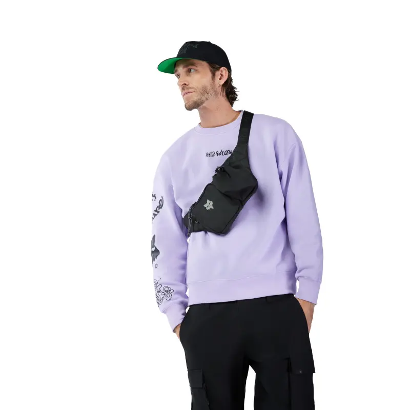 Hello Future Oversized Fleece Crew